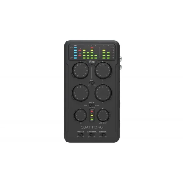 IK Multimedia iRig Pro Quattro I/O Deluxe