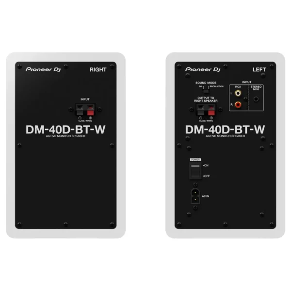 Pioneer DJ DM-40D-BT-W