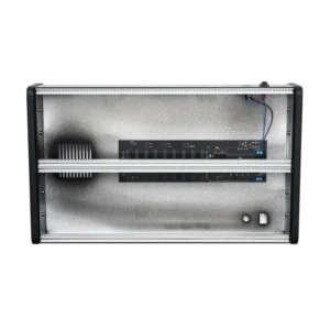 Erica Synths 2 x 84HP skiff case with integrated PSU horizontal side panels (UK plug)