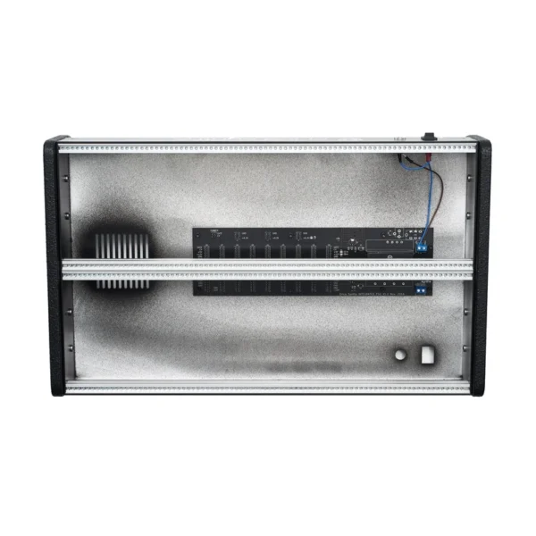 Erica Synths 2 x 84HP skiff case with integrated PSU horizontal side panels (UK plug)