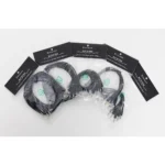 Erica Synths 5 pcs 60 cm braided cables, white
