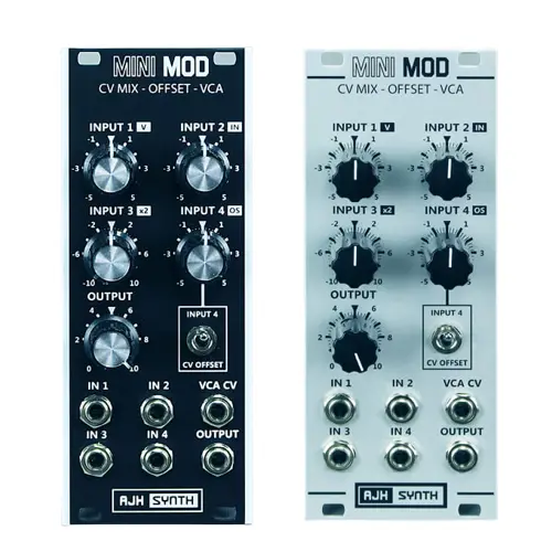 AJH Synth AJH MiniMod CV Mix-Offset-VCA (Black)