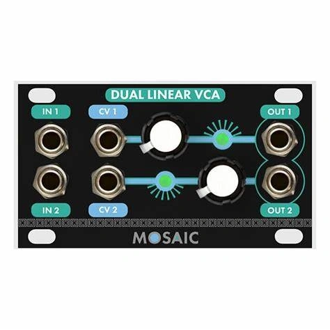 Mosaic 1U Dual Linear VCA